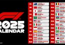 La F1 presenta el calendario para la temporada 2025