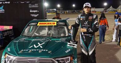 Alonso Salinas consigue segundo podio consecutivo en Trucks