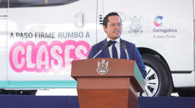 Fortalecen el programa Transporte Escolar con monitoreo en tiempo real