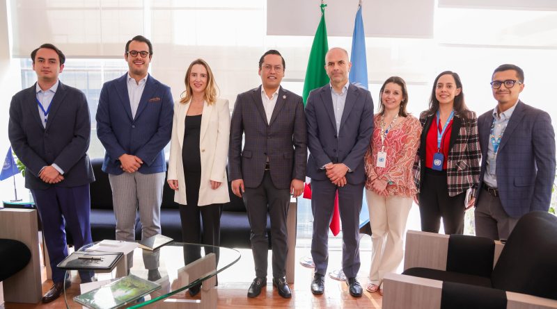 Se reúne Chepe con integrantes del Programa de las Naciones Unidas para el Desarrollo