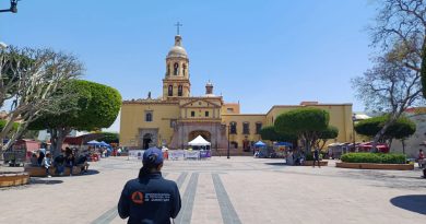 Supervisan medidas de seguridad en Centro Histórico durante Semana Santa