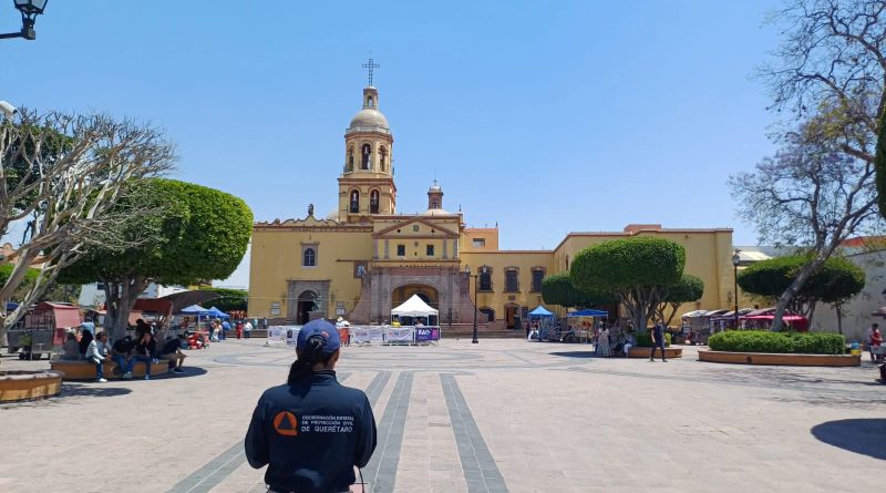 Supervisan medidas de seguridad en Centro Histórico durante Semana Santa