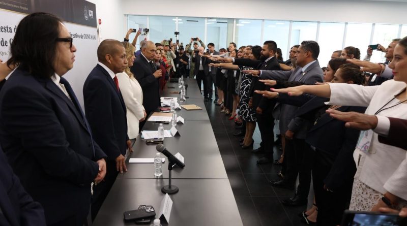 Toman protesta a Delegación y Consejo Directivo de la CONCAAM