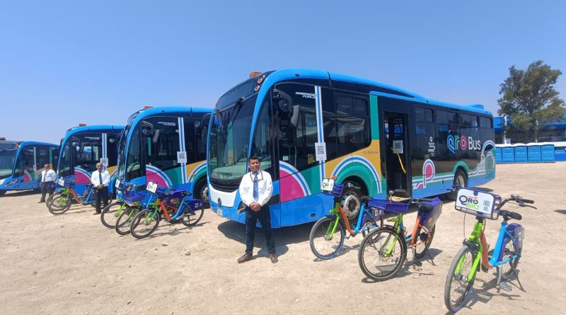 Incorpora movilidad transporte eléctrico y Qrobici